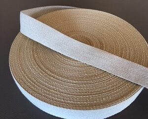 4cm Hør/pp gjord pris pr mtr.